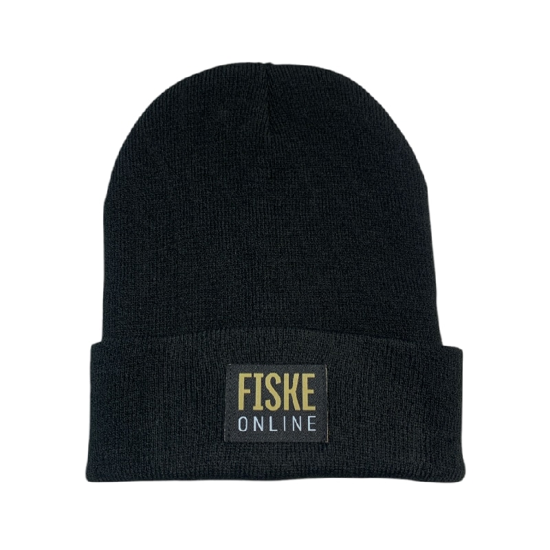FiskeOnline Sportfishing Beanie Black