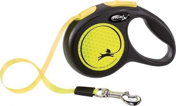 flexi New NEON Band XS 3 m Svart/Neongul