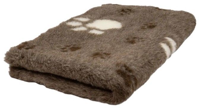 Dog Mat Thermo Paw 50 x 75 cm Brown