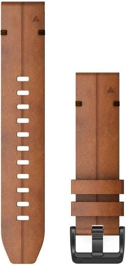 6 QuickFit 22mm Watch Band Chestnut Leather