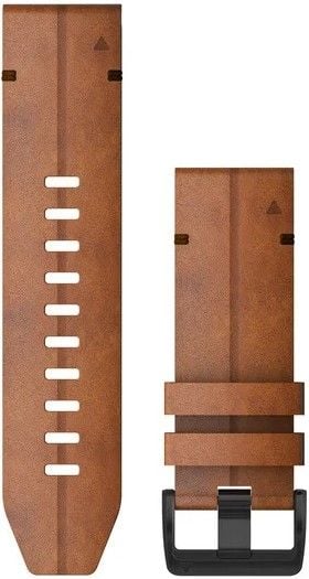 6X QuickFit 26mm Watch Band Chestnut Leather