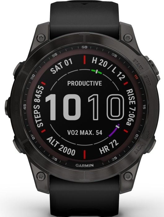 Fenix 7 Sapphire Solar Carbon Gray Titanium