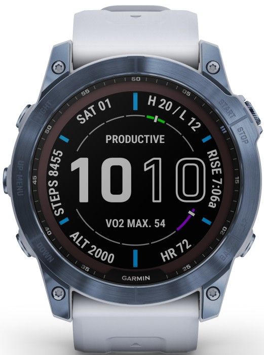 Fenix 7X Sapphire Solar Mineral Blue Titanium