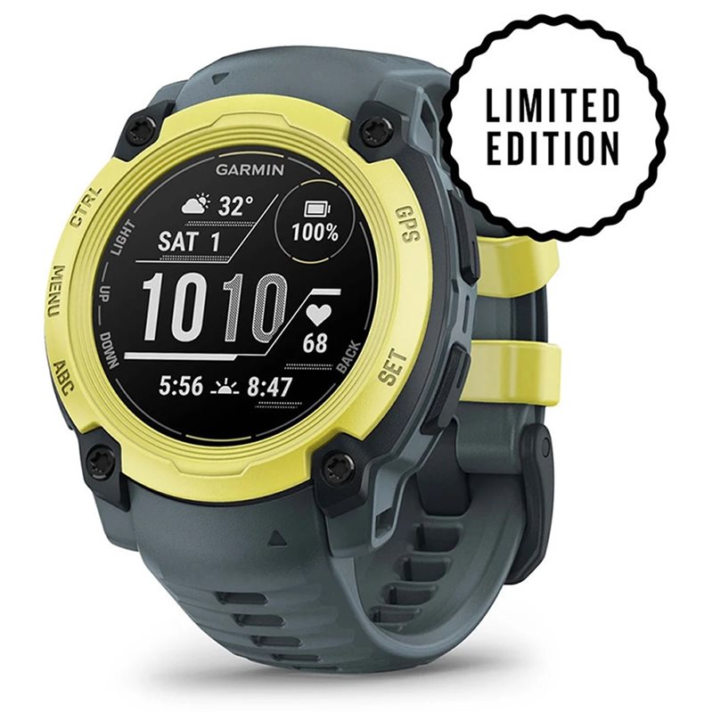 Instinct E. 40 mm. Electric Lime Bezel w