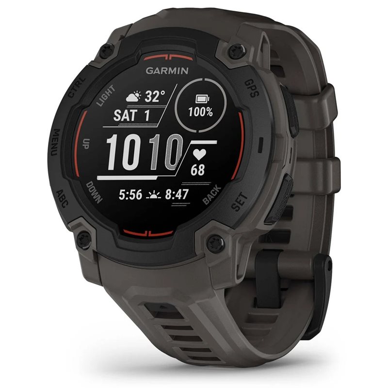 Instinct E. 45 mm. Black Bezel with Char