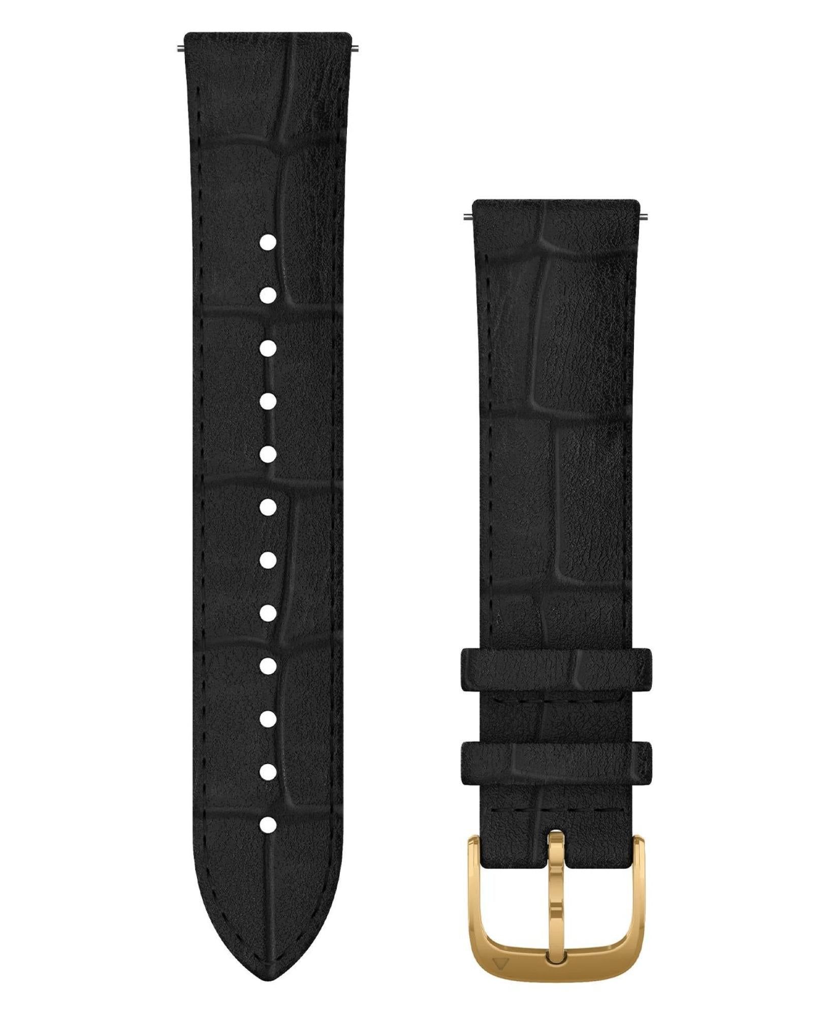 Quick Release 20 Leather Svart