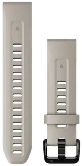 QuickFit 20 mm Light Sand Silicone Band