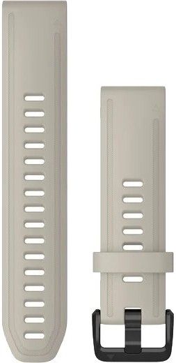 QuickFit 20 mm Watch Band Light Sand Silicone