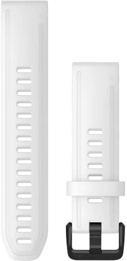 QuickFit 20 mm Watch Band White Silicone