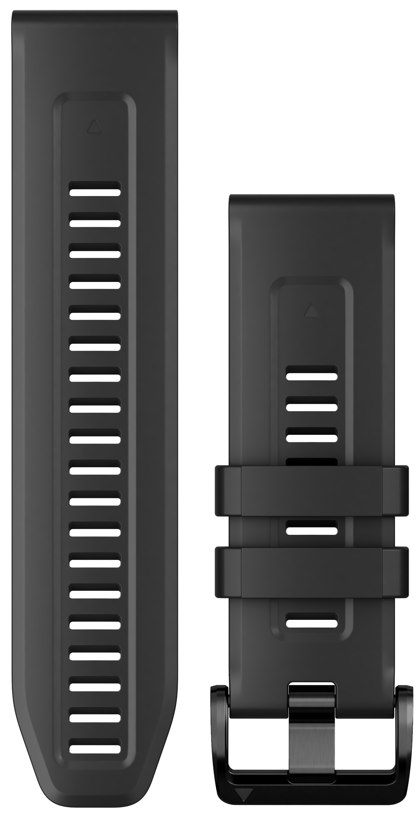 QuickFit 26 mm Black Silicone Band