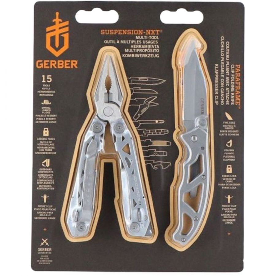 Gerber Suspension NXT & Paraframe