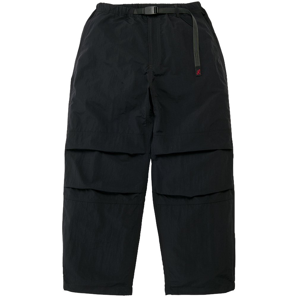 Nylon Paneled Trek Pant Black