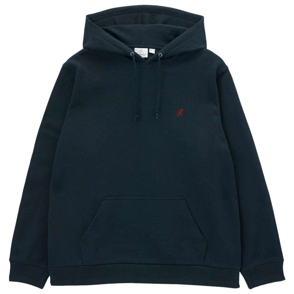 One Point Hooded Sweatshirt Vintage Black