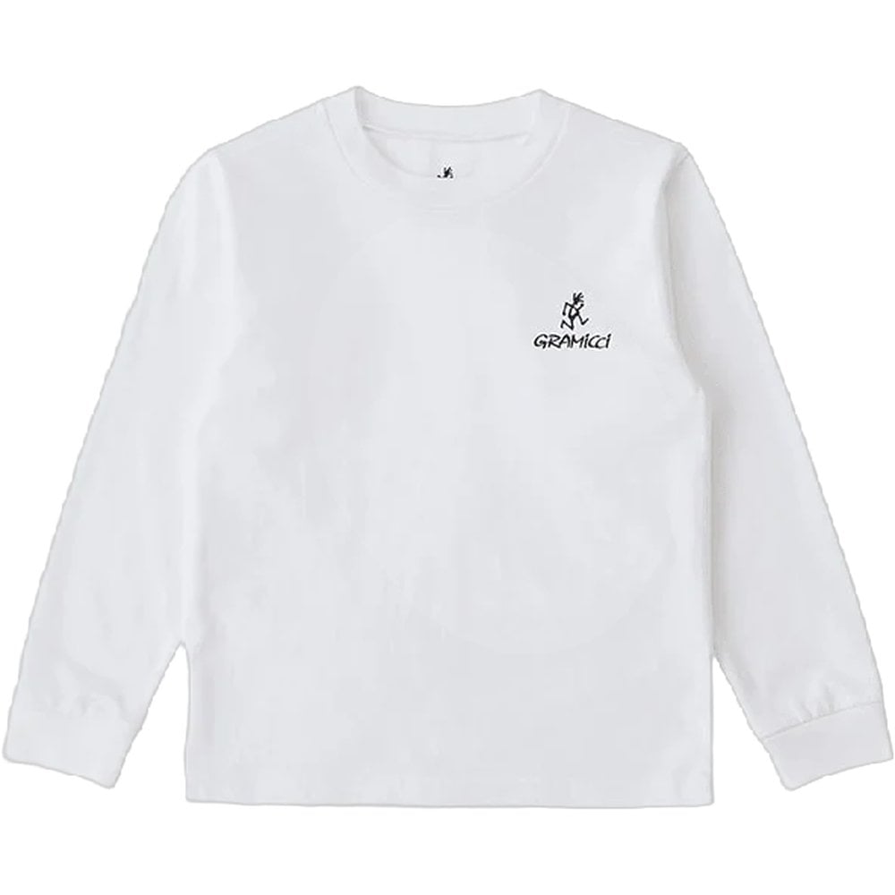 One Point Logo L/S Tee White