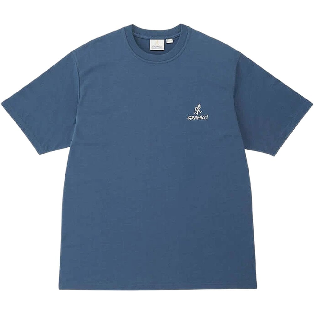 One Point Logo Tee Dusky Blue
