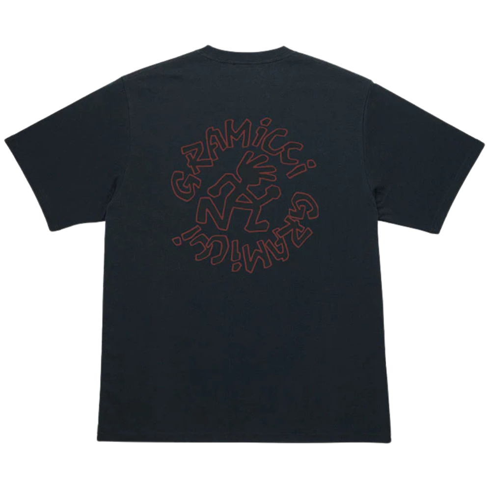 Running Man Tee Vintage Black