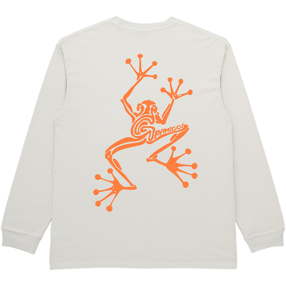 Sticky Hands L/S Tee White