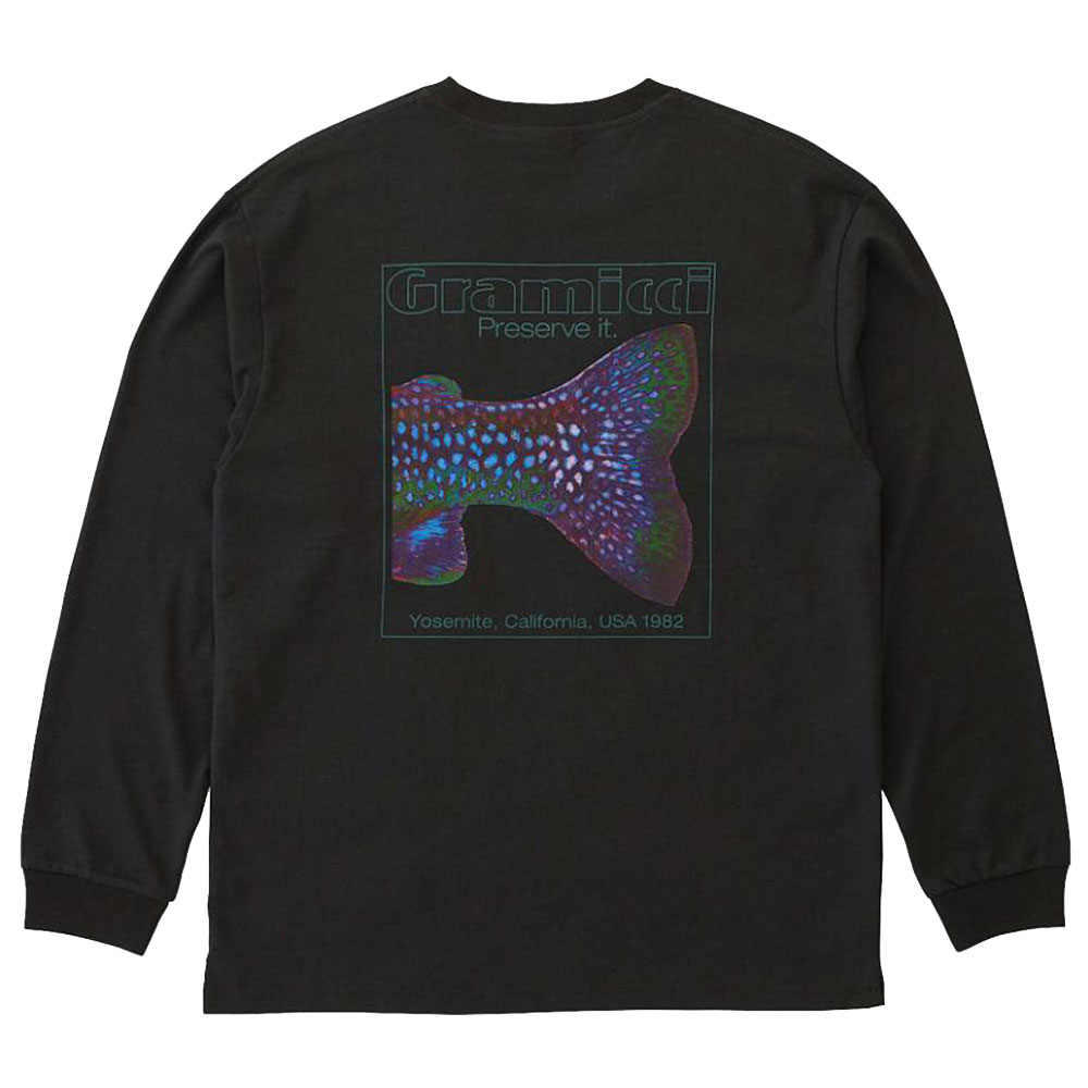 Trouttail L/S Tee Vintage Black