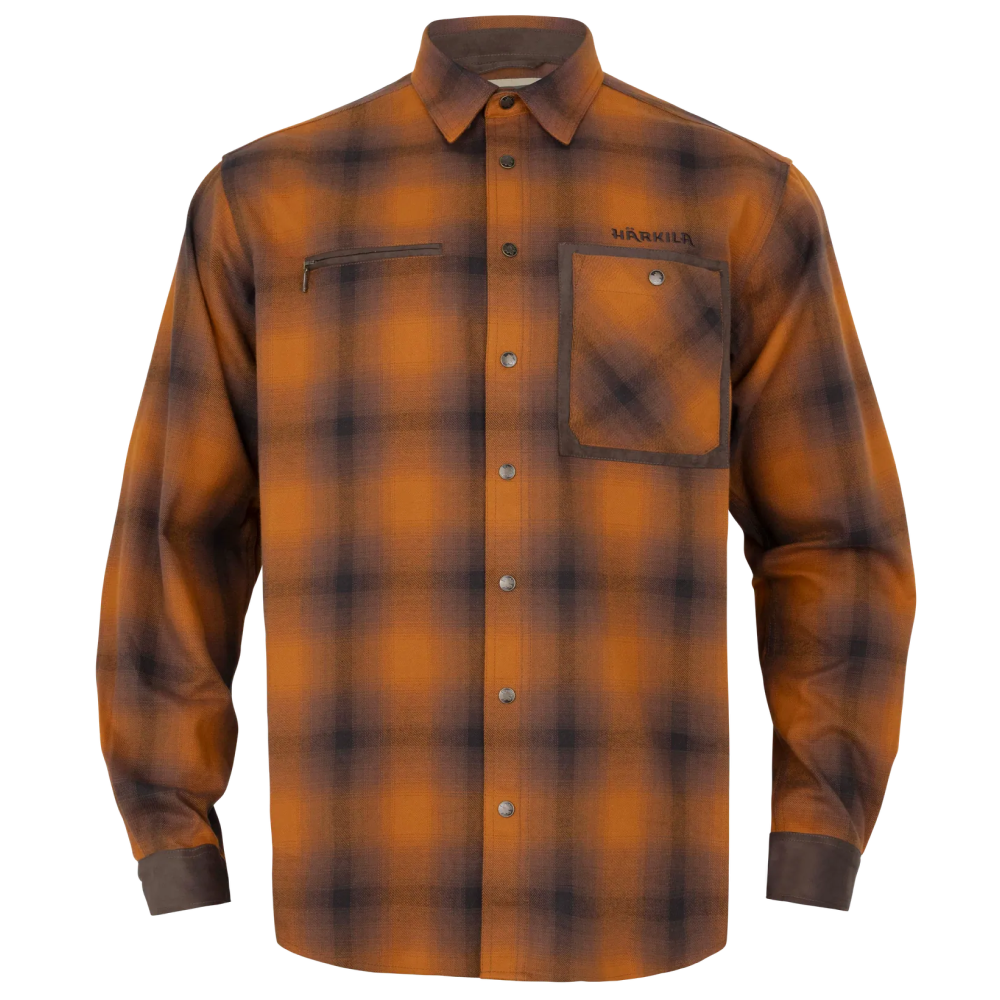 Folke langermet skjorte Maple Check