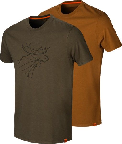 Graphic T-Shirt 2-Pack Willow Green/Rustique Clay