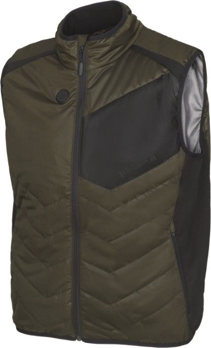 Heat Vest Willow Green/Black
