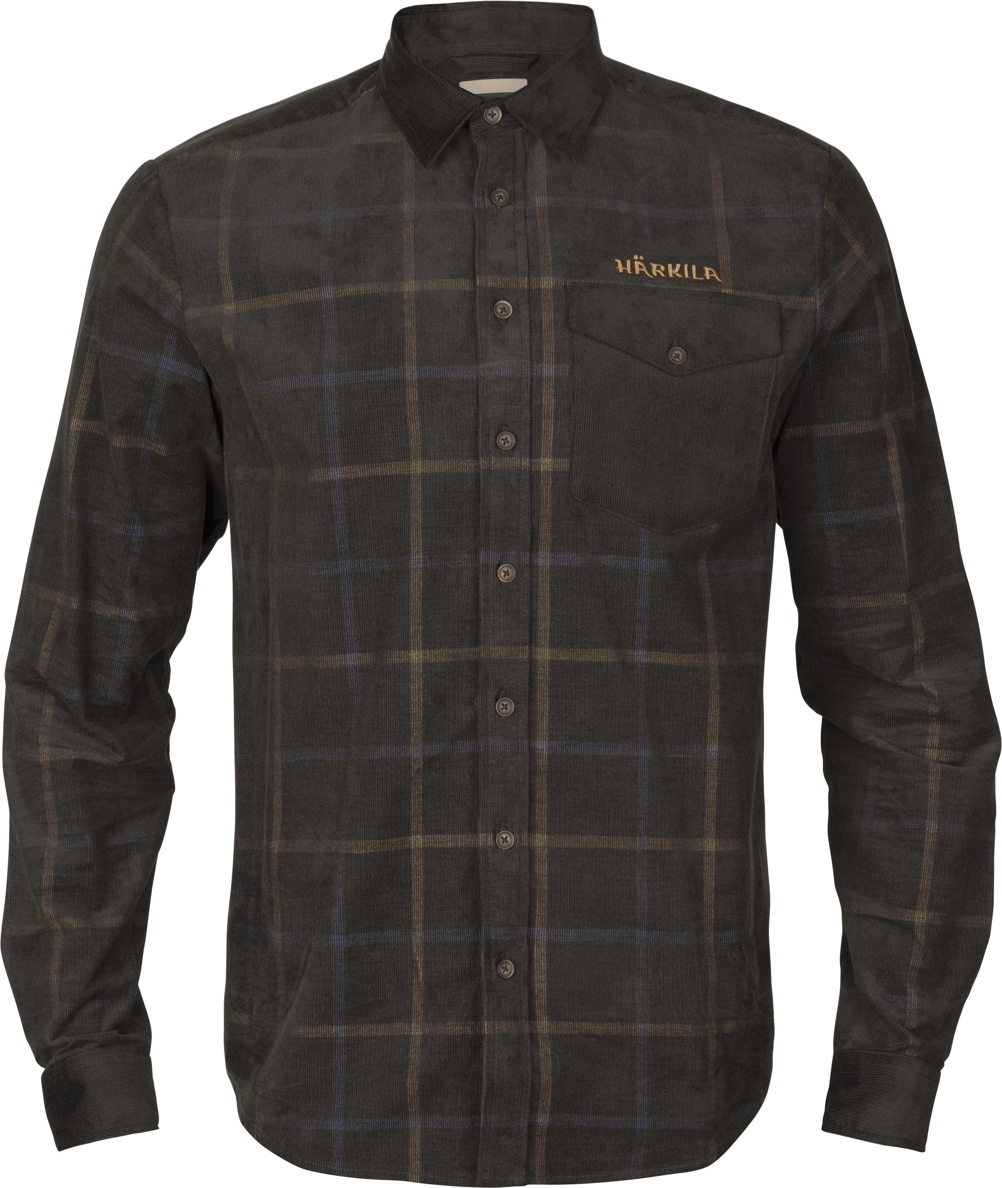 Kaldfjord Corduroy Shirt Shadow Brown
