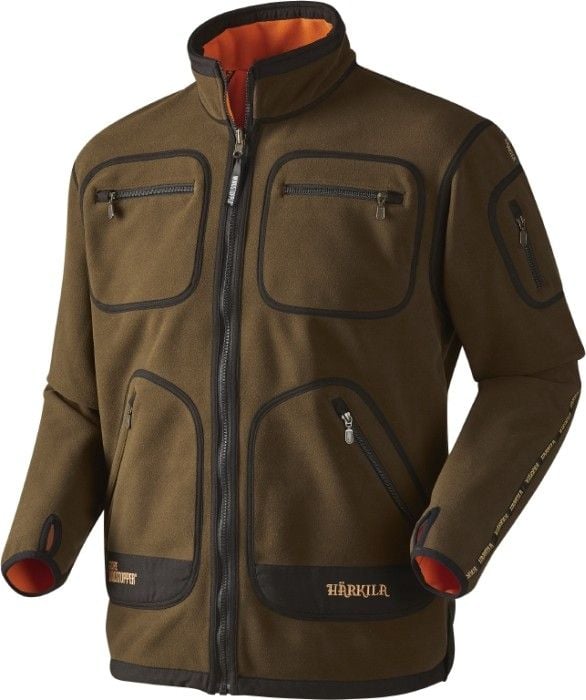 Kamko Windstopper Fleece Jacket Hunting Green/Orange Blaze