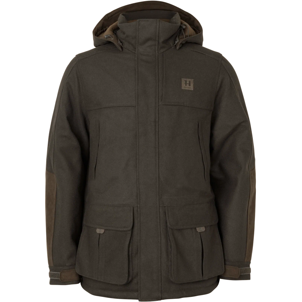Kodiak CleverWool HSP Fôret Jakke Dark Hunting Green/Shadow Brown