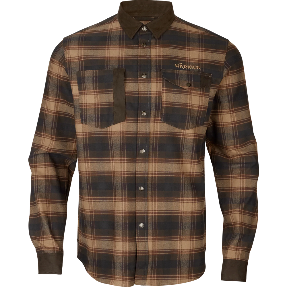 M's Aivak L/S Shirt Burgundy