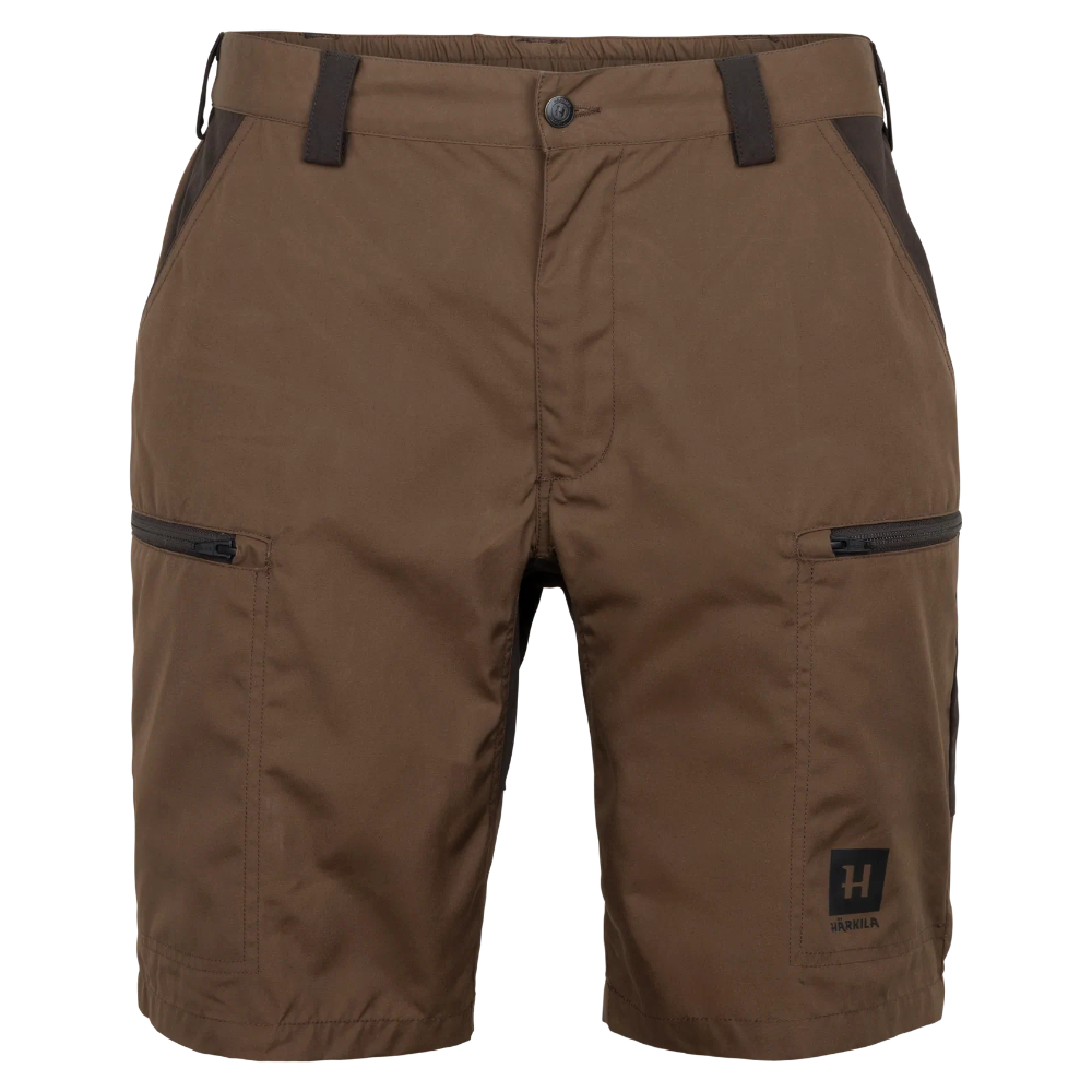 M's Härkila Fjell Shorts Dark Earth/Shadow Brown