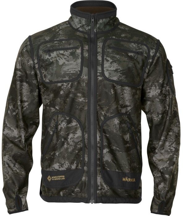 M's Kamko Noctyx WSP Reversible Fleece Jacket Axis Msp®Black/Willow Green
