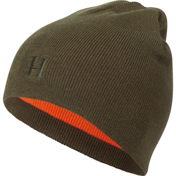 M's Reversible Hat Willow Green/Orange