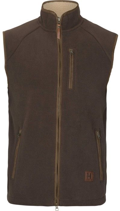 M's Sandhem Sherpa Fleece Vest Demitasse Brown