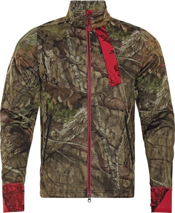 Moose Hunter 2.0 Fleece Jacket MossyOak Break-Up Country/MossyOakRed