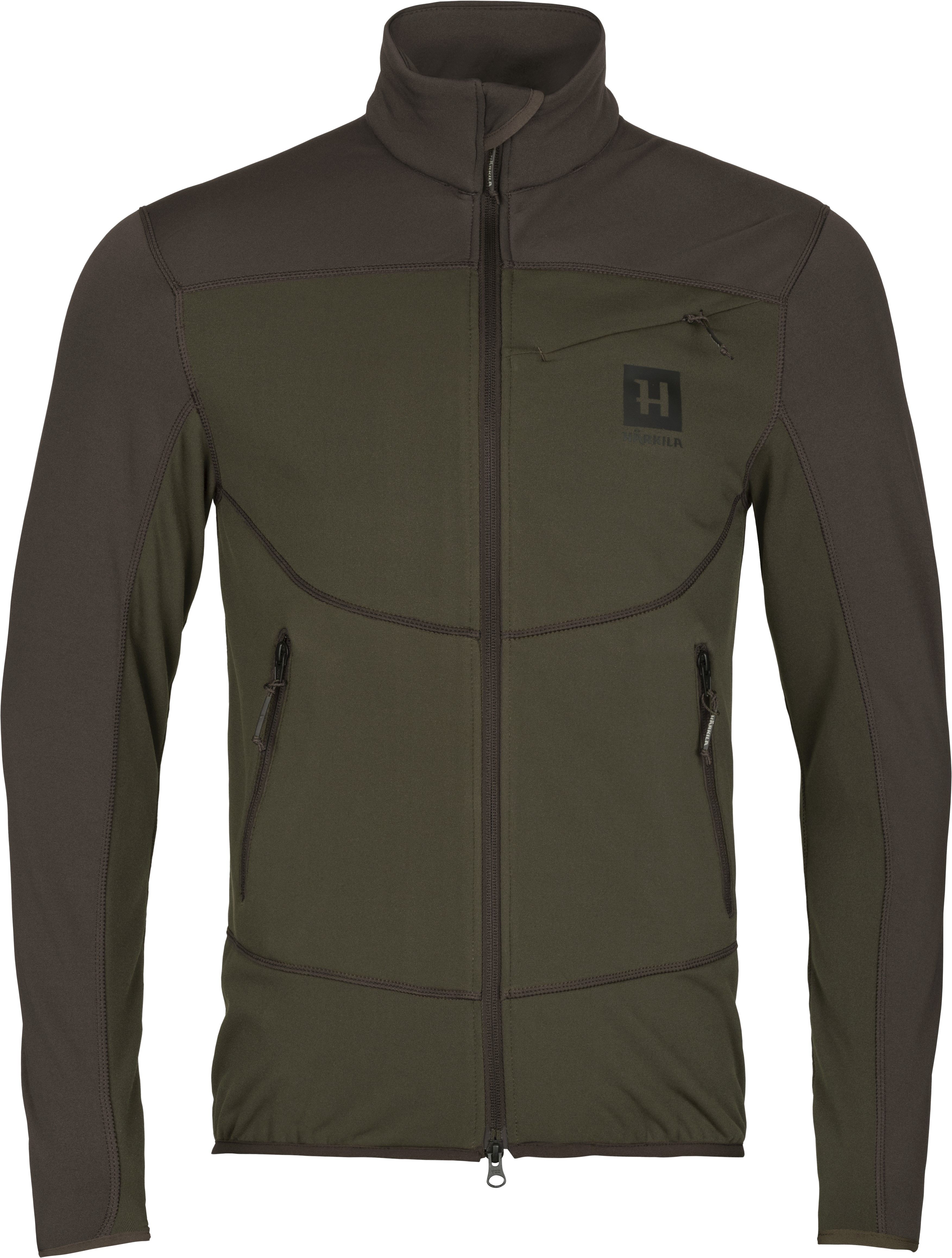 Olaf Fleece Jacket Green/Shadow Grey