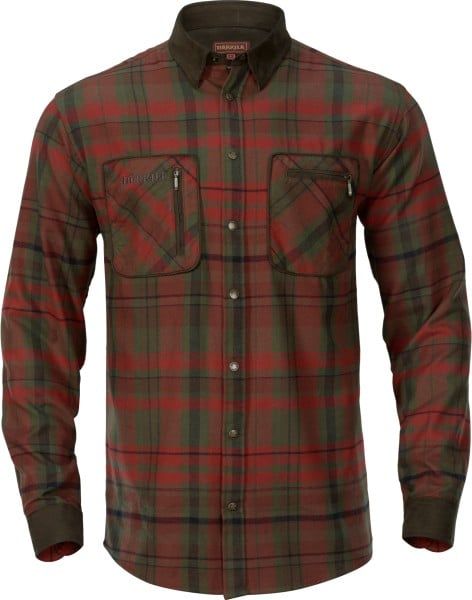 Pajala Shirt Red Autum