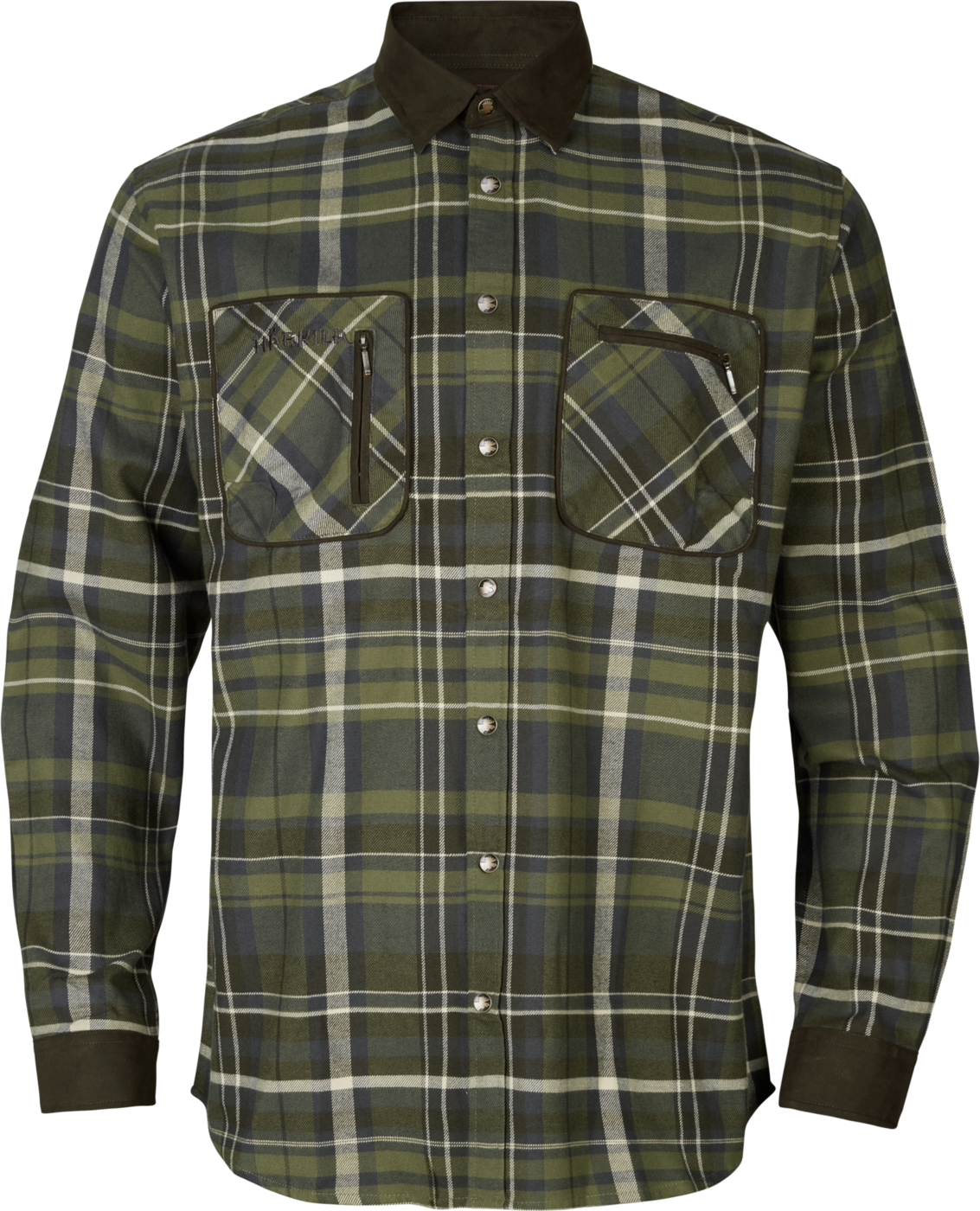 Pajala Skjorte Olive Check