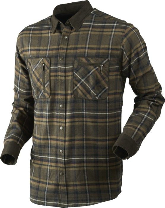 Pajala Skjorte Willow Green Check