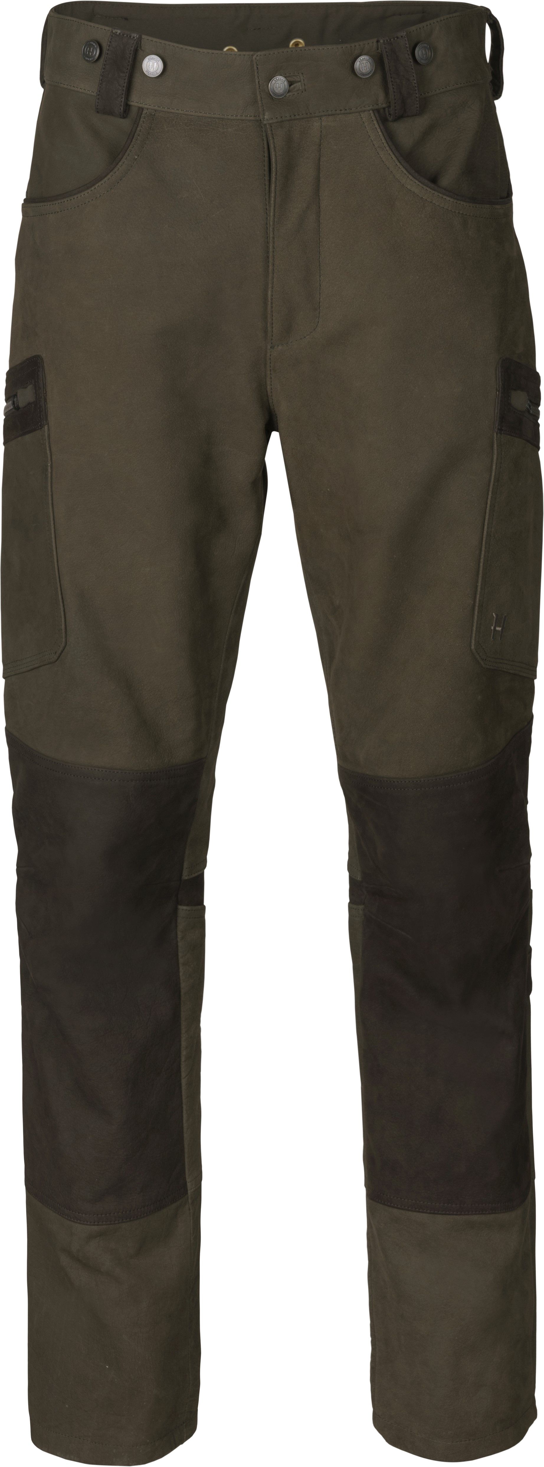 Pro Hunter Leather Trousers Willow Green
