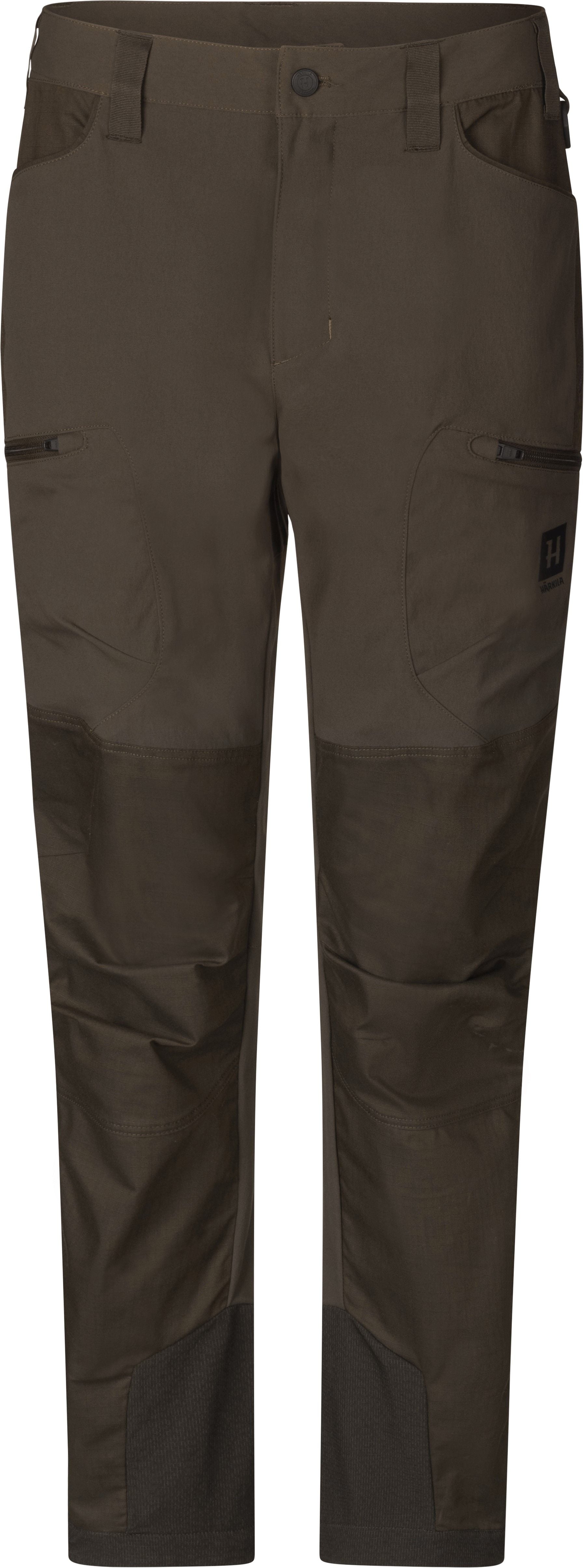 Runa Trouser Women Brown/Willow Green