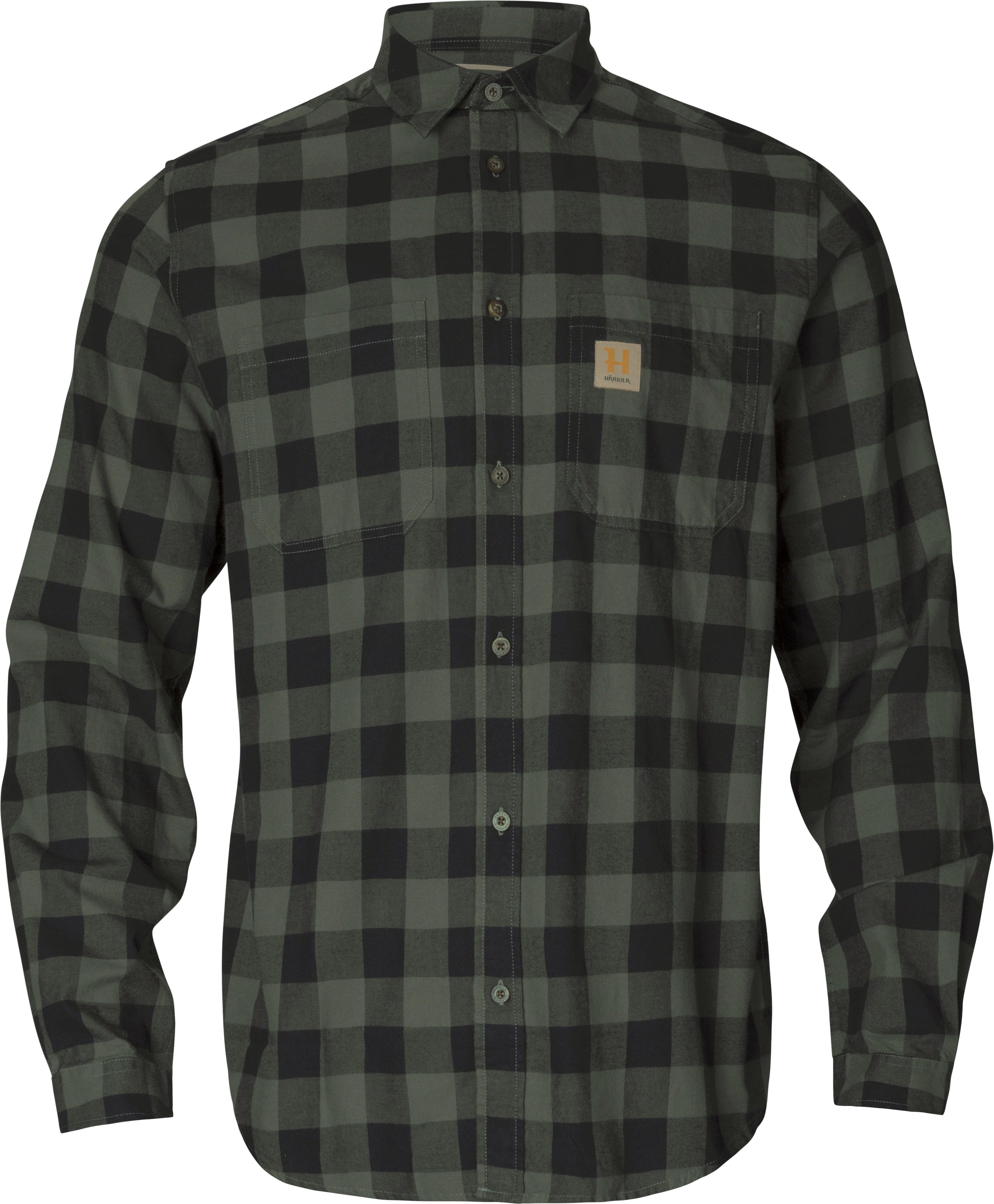 Scandinavian L/S Shirt Green Check