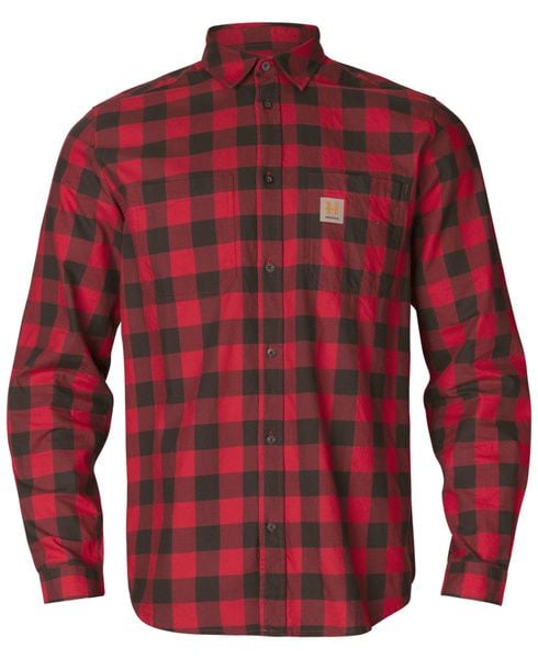 Scandinavian L/S Shirt Red check