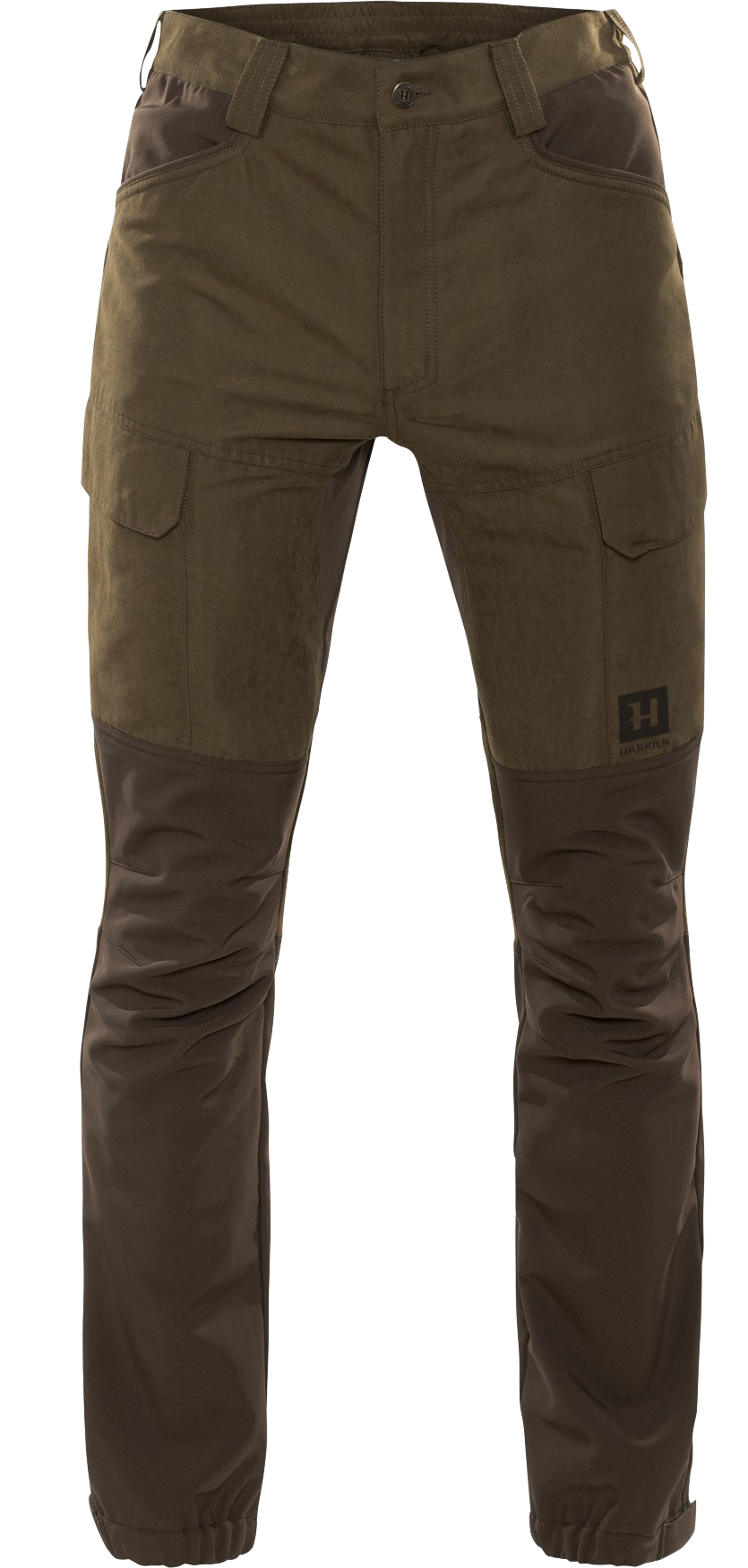 Scandinavian Trouser Willow Green/Deep Brown