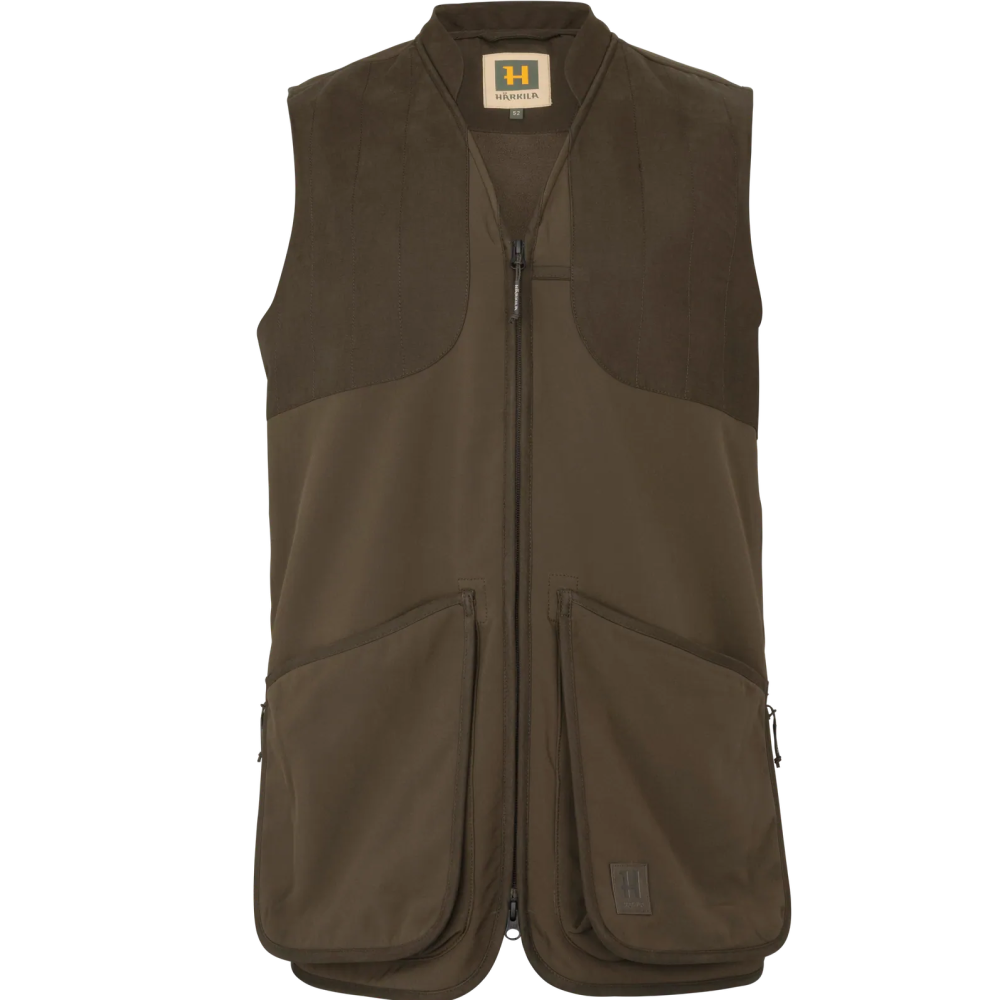 Skye skytevest Willow Green/Shadow Brown
