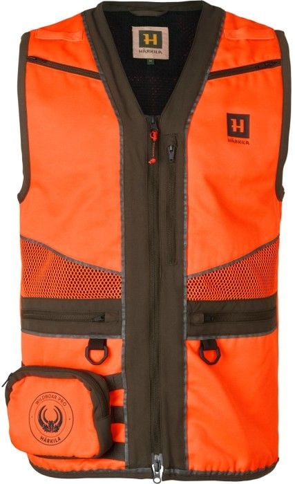 Wildboar Pro Waistcoat Orange Blaze/ Brown