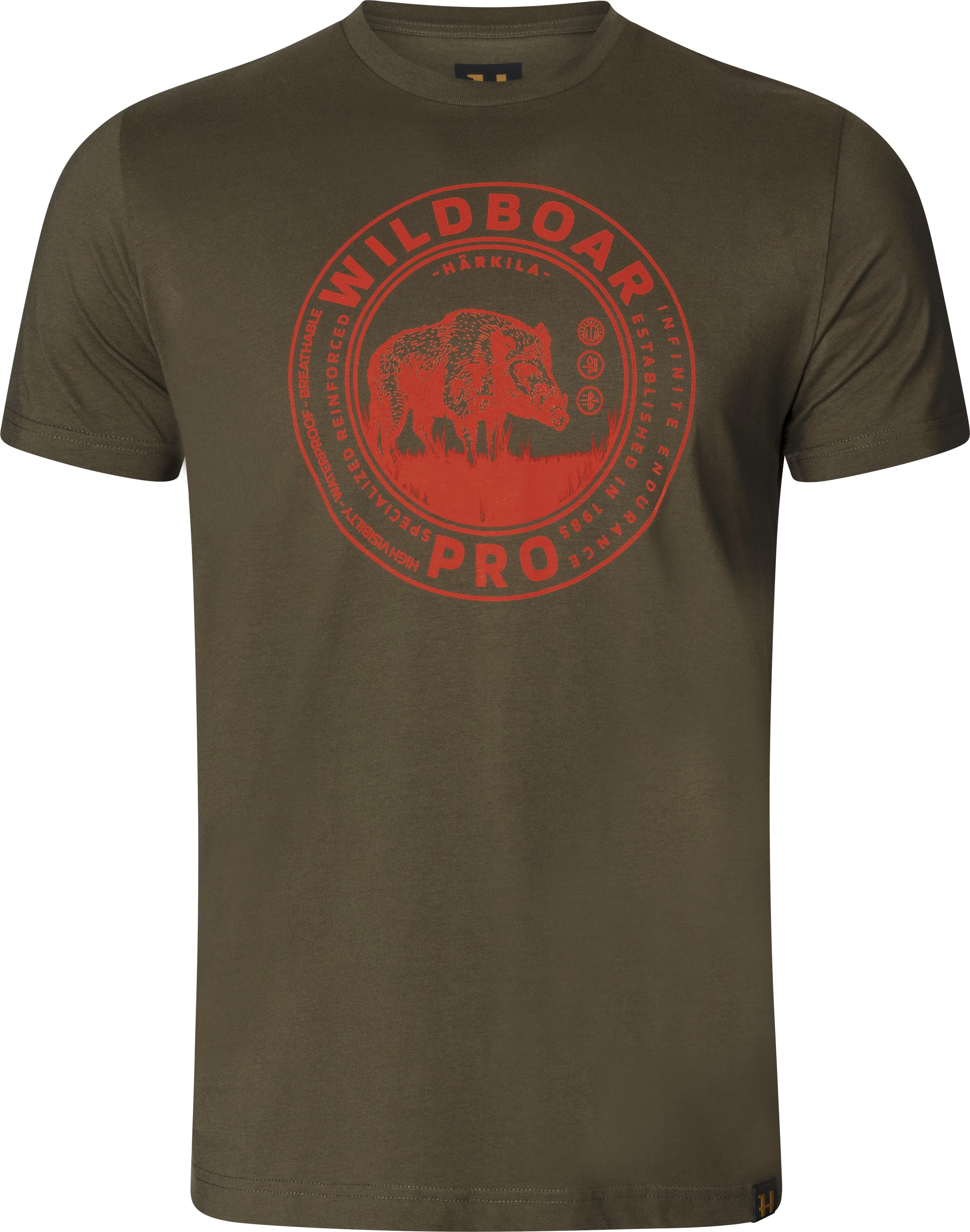 Wildboar T-shirt Willow Green