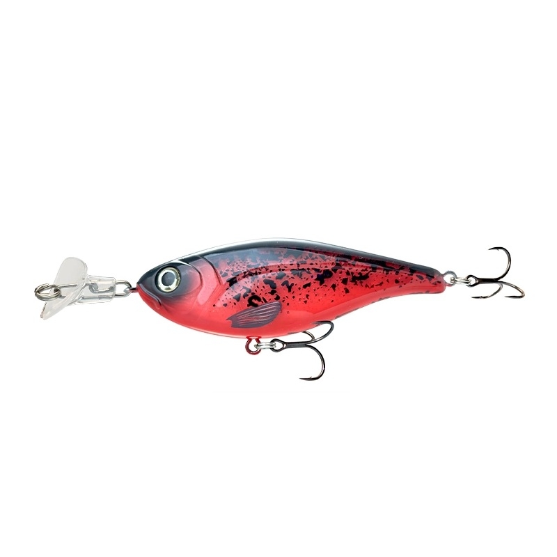 Headbanger Cranky Shad 6,4cm 10g - Red/Black