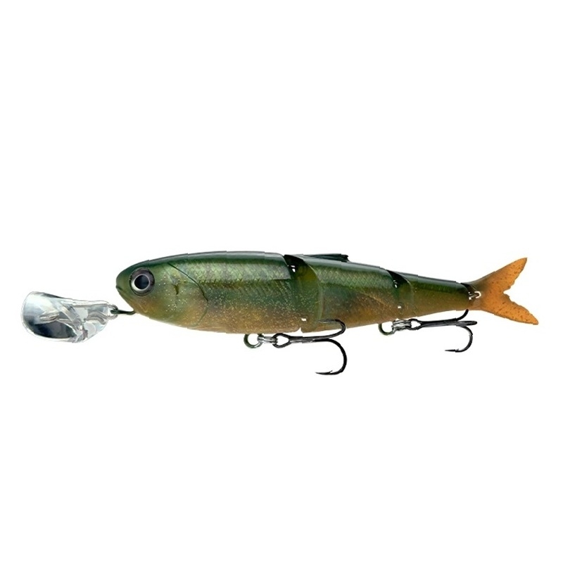 Headbanger Spitfire 11cm 17g - Motoroil/Green