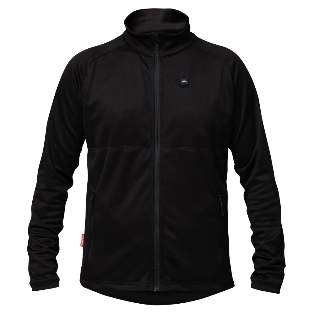 Heatx Heated Fleece Sweater Mens Black
