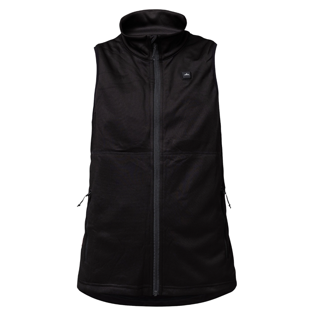 Heatx Heated Fleece Vest Womens Black